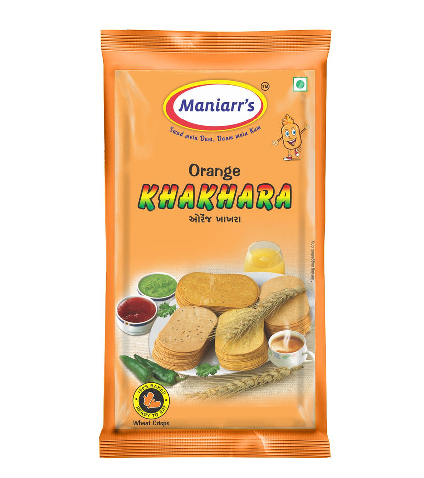 Maniarrs Gujarati Cuisine - Mix Flavour Combo Khakhra 16 Flavors In 16 Packs, 360 Grams (A1+A4)