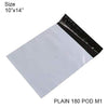 904 Tamper Proof Courier Bags(10x14 PLAIN 180 POD M1) - 100 pcs