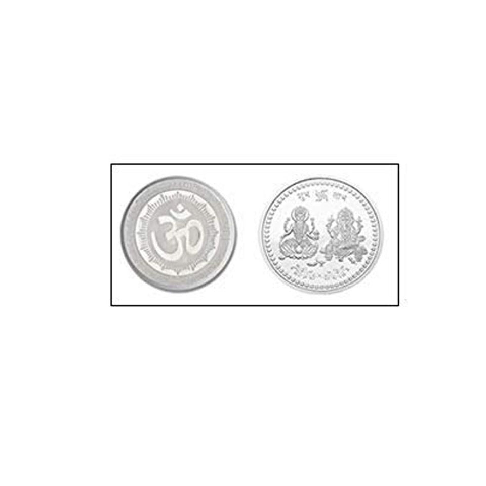 866 Pure Silver Coin for Gift & Pooja