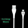 308_Premium Super Fast Charging 3.4 Amp Micro USB Data and Charging Cable