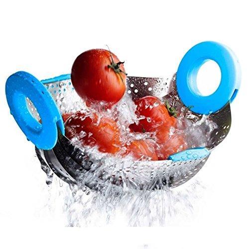 088 Plastic Colander Strainer (400ml, Multicolour)