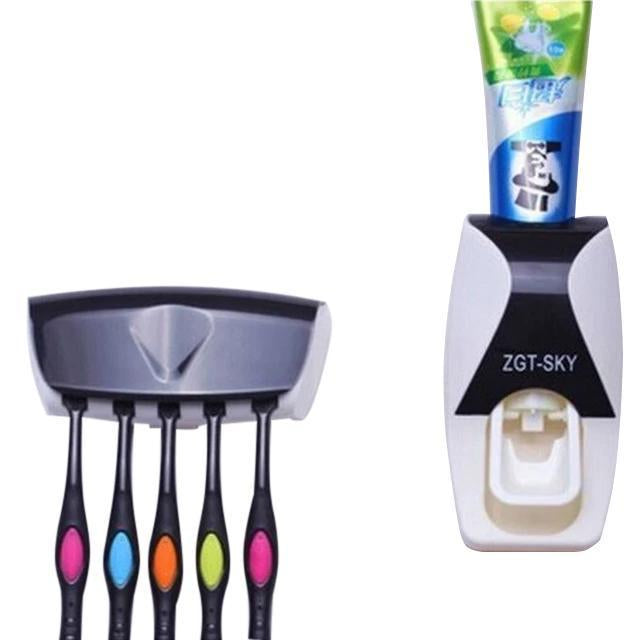 200 Toothpaste Dispenser & Tooth Brush with Toothbrush