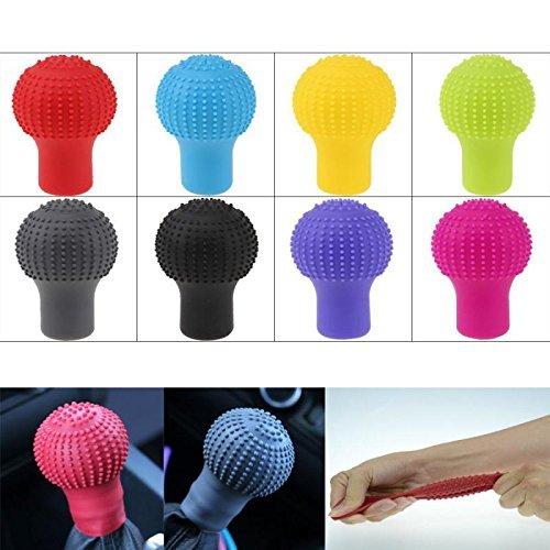 VaCalvers Silicon Gear Shift Knob Protective Cover with Microfiber Glove