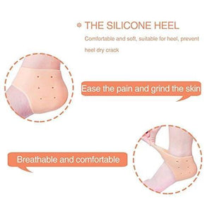 339 Moisturizing Skin Softening Silicone Gel for Dry Cracked Heel Repair (Multicolour)