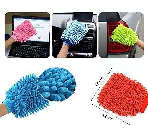 711 double sided microfiber hand glove duster