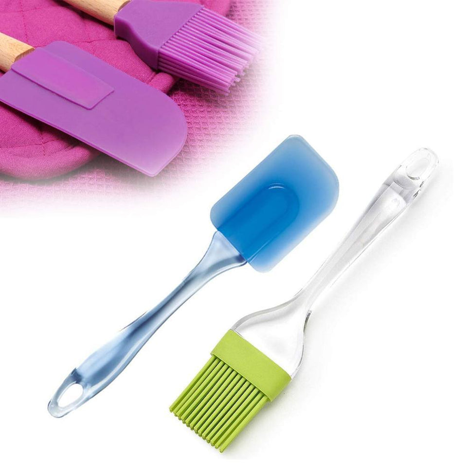 136 Spatula and Pastry Brush for Cake Mixer