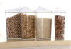 150 Plastic Transparent Cans Jars, Storage Bottles, Storage Box (1700 ml, 1 pc)