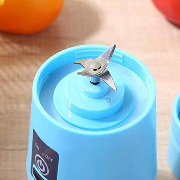 131 Portable USB Electric Juicer - 4 Blades (Protein Shaker)