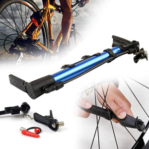 544 Aluminum Mini Bicycle Air Pump (Multicolor)