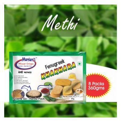 037 Methi khakhra (Pack of 8)