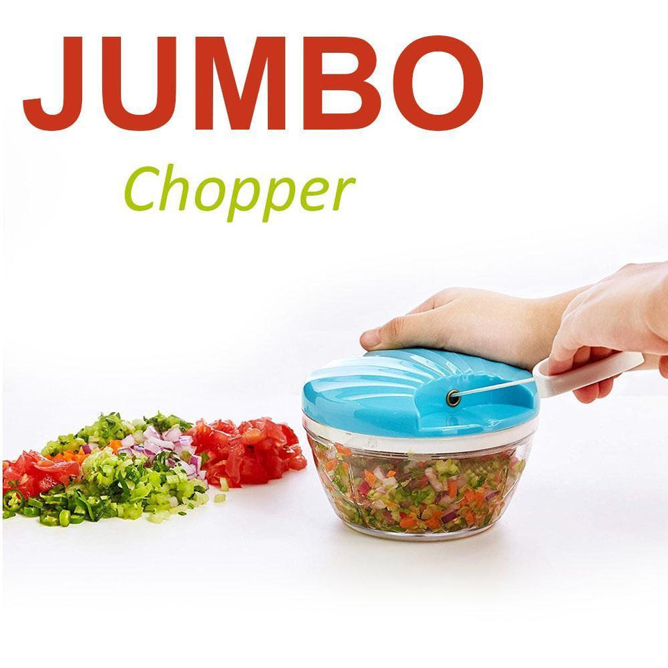 2014_Vegetable Handy Chopper with 3 Blades, 500 ml (Multicolor)