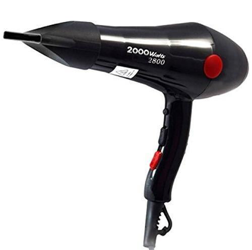 386 2000 Watts Professional Hair Dryer 2800 (Black)