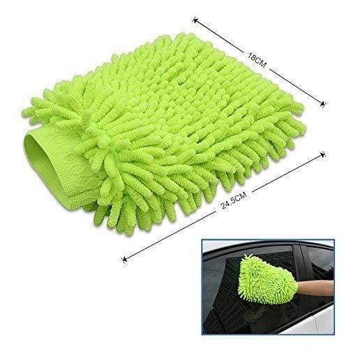 711 double sided microfiber hand glove duster