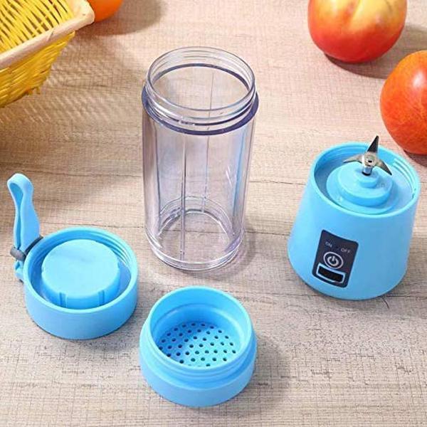 131 Portable USB Electric Juicer - 4 Blades (Protein Shaker)