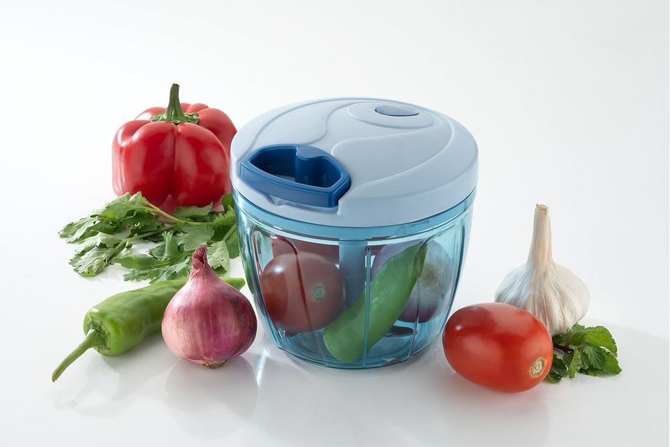 101 Compact & Powerful Hand Held Vegetable Chopper (650 ml)