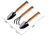 VaCalvers Garden 21pc Super Combo-Hand Cultivator(Big 3pc+Small 3pc), Small Trowel (Big 3pc+Small 3pc), Garden Fork(Big 3pc+Small 3pc) , Garden Scissors Pruning Seeds & Reusable Mix Color Glove(2pc)