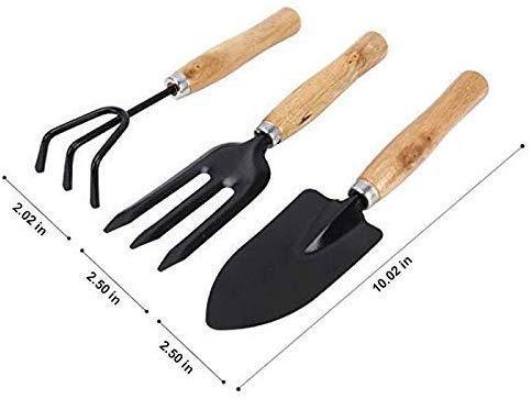 VaCalvers Garden 21pc Super Combo-Hand Cultivator(Big 3pc+Small 3pc), Small Trowel (Big 3pc+Small 3pc), Garden Fork(Big 3pc+Small 3pc) , Garden Scissors Pruning Seeds & Reusable Mix Color Glove(2pc)