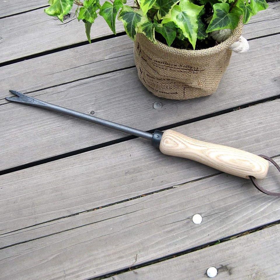 VaCalvers Garden Combo - Flower Cutter (Hedge Shears) & Hand Weeder Straight