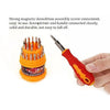 461 Magnetic 31 in 1 Repairing ScrewDriver Tool Set Kit