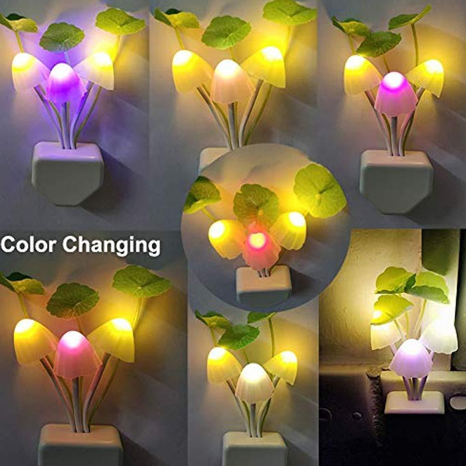 239 Night Light Mushroom Lamp (Colorful)