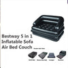 867 -5 in 1 Inflatable Three Seater Air Sofa Cum Bed with Free Electric Air Pump