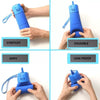 326_Silicone Collapsible/Foldable Water Bottle