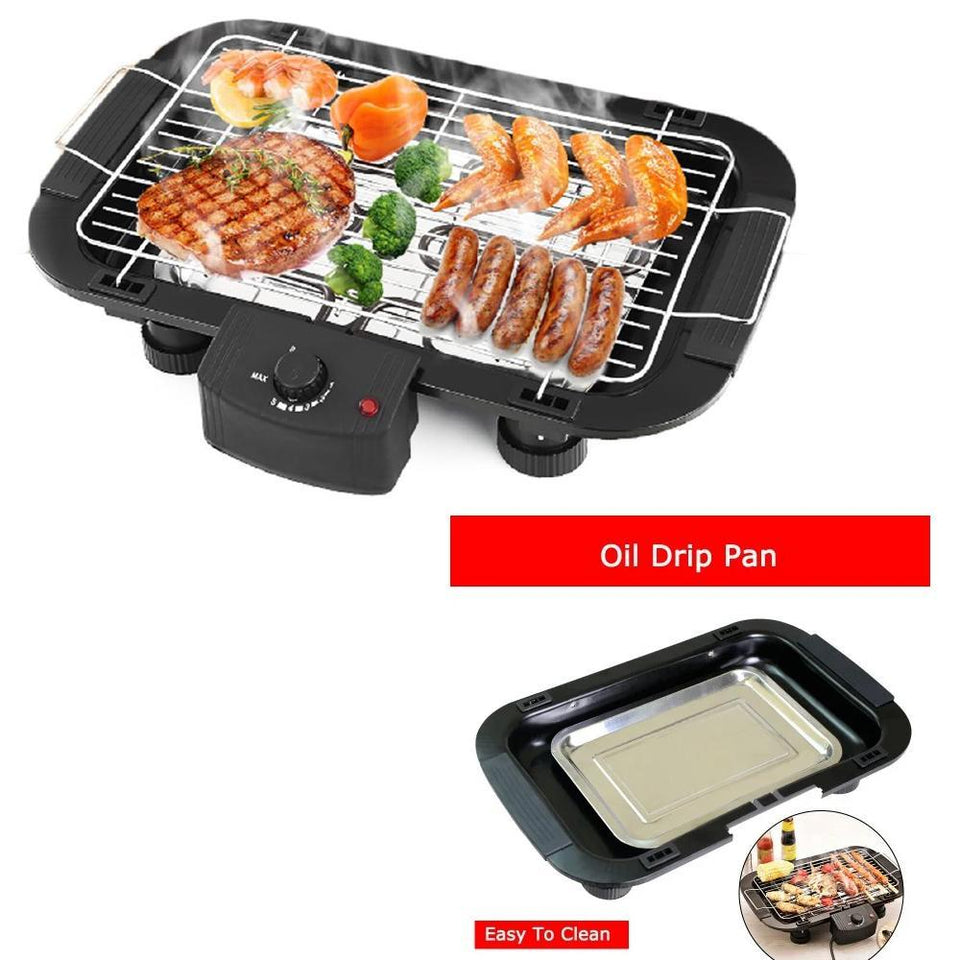 082 Smokeless Electric Indoor Barbecue Grill, 2000w