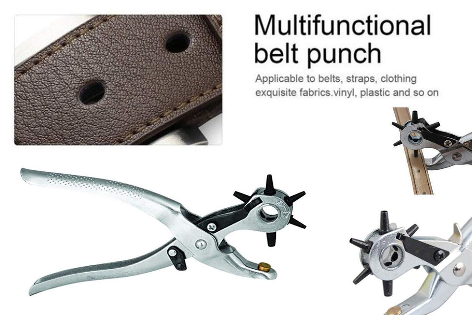 440 Revolving Leather Punch Plier