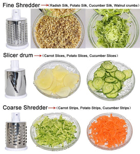 068 -4 In 1 Vegetable Grater Mandoline Slicer