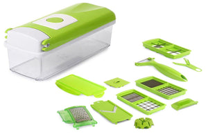 108 Multipurpose Vegetable and Fruit Chopper Cutter Greater Slicer 12 in 1