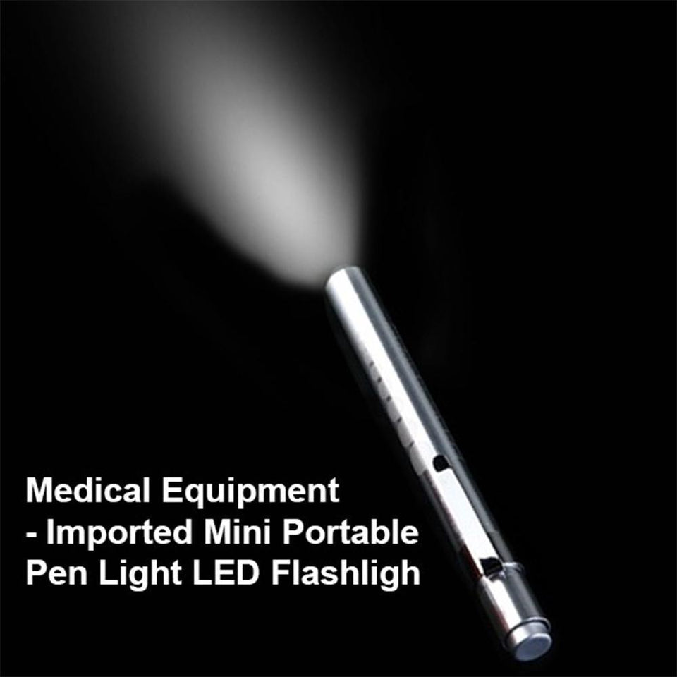 577 Imported Mini Portable Pen Light LED Flashlight Pocket Medical Torch Light