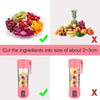 121 Portable USB Electric Juicer - 2 Blades (Protein Shaker)