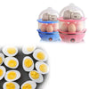 115 Multi-Function 2 Layer 14 Egg Cooker Boilers & Steamer