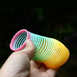 871 Rainbow Magic Slinky Spring Toy (Pack of 12)