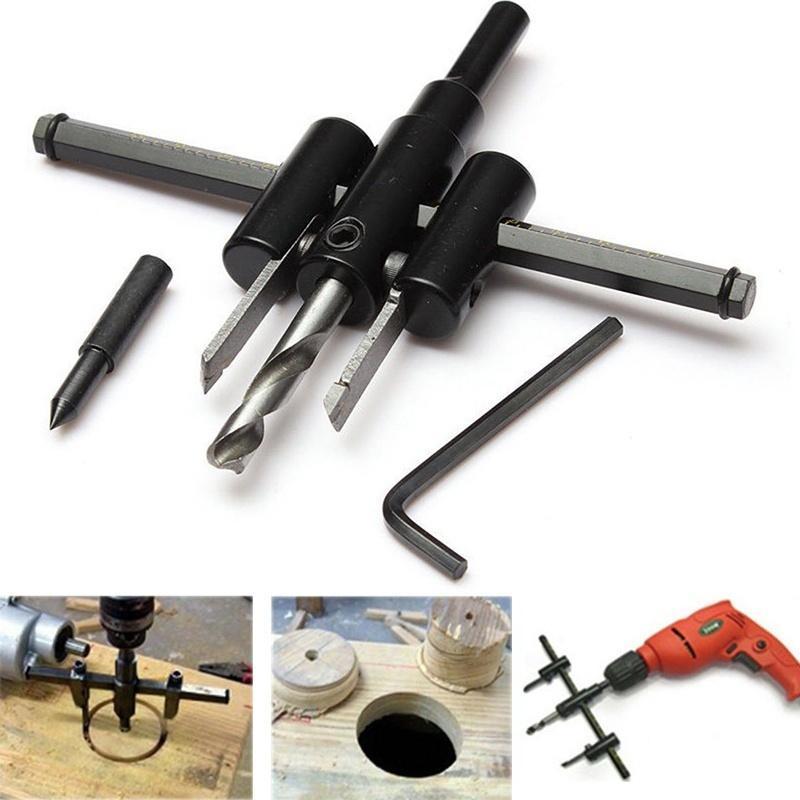 447 Adjustable Circle Hole Saw Drill Bit Cutter