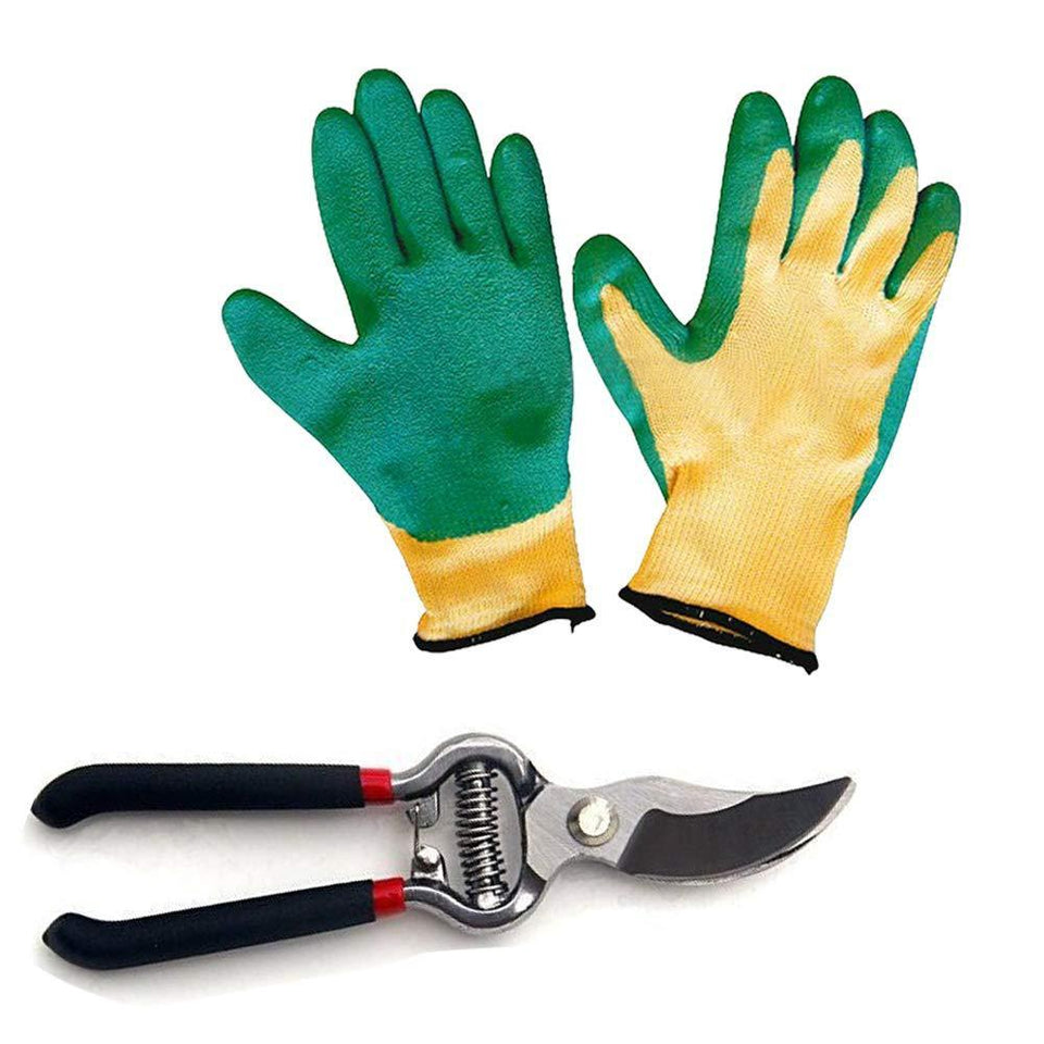 VaCalvers Gardening Tools - Falcon Gloves and Pruners