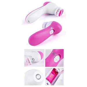 340 -5-in-1 Smoothing Body & Facial Massager (Pink)