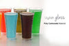 630 Stylish look Juicy Glass, Transparent Glasses Set 300ml (6pcs)
