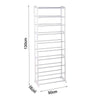 210 Stackable Shoe Rack Storage Shelves (10 Tier)