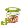 VaCalvers Kitchen combo - Manual 2 in 1 Handy smart chopper for Vegetable Fruits with spiral cutter