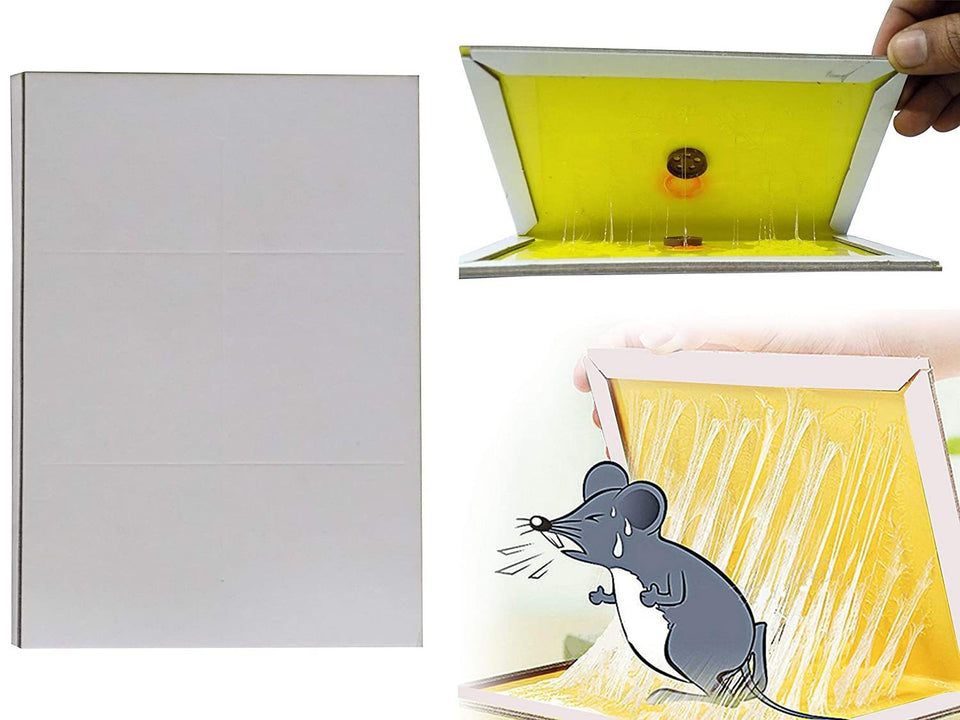 VaCalvers Rodent Taps - Mouse Traps Insect Rodent Lizard Rat Catcher Adhesive Sticky Glue Pad