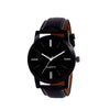 wt1006- Unique & Premium Analogue Watch Plain Black dial stylish watch (Watch 8)